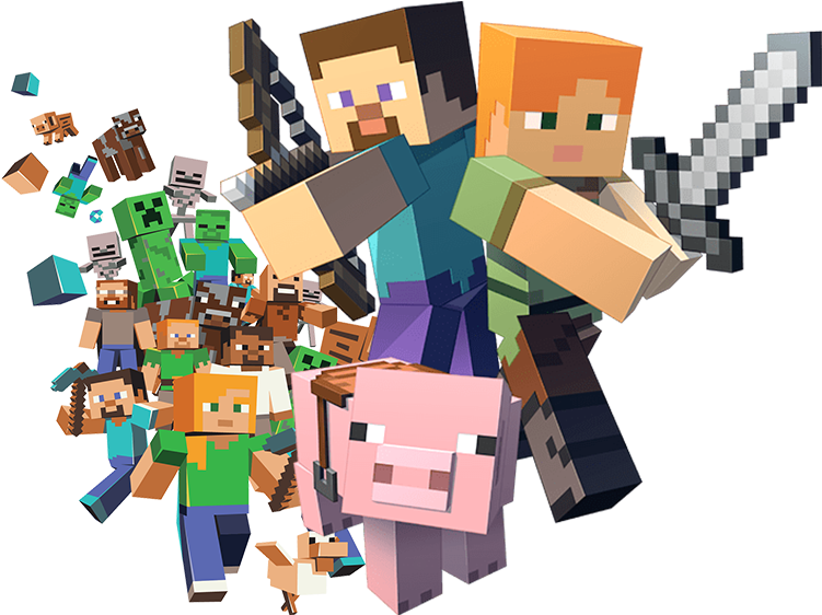 Minecraft game logo — BoltByte India Minecraft server hosting