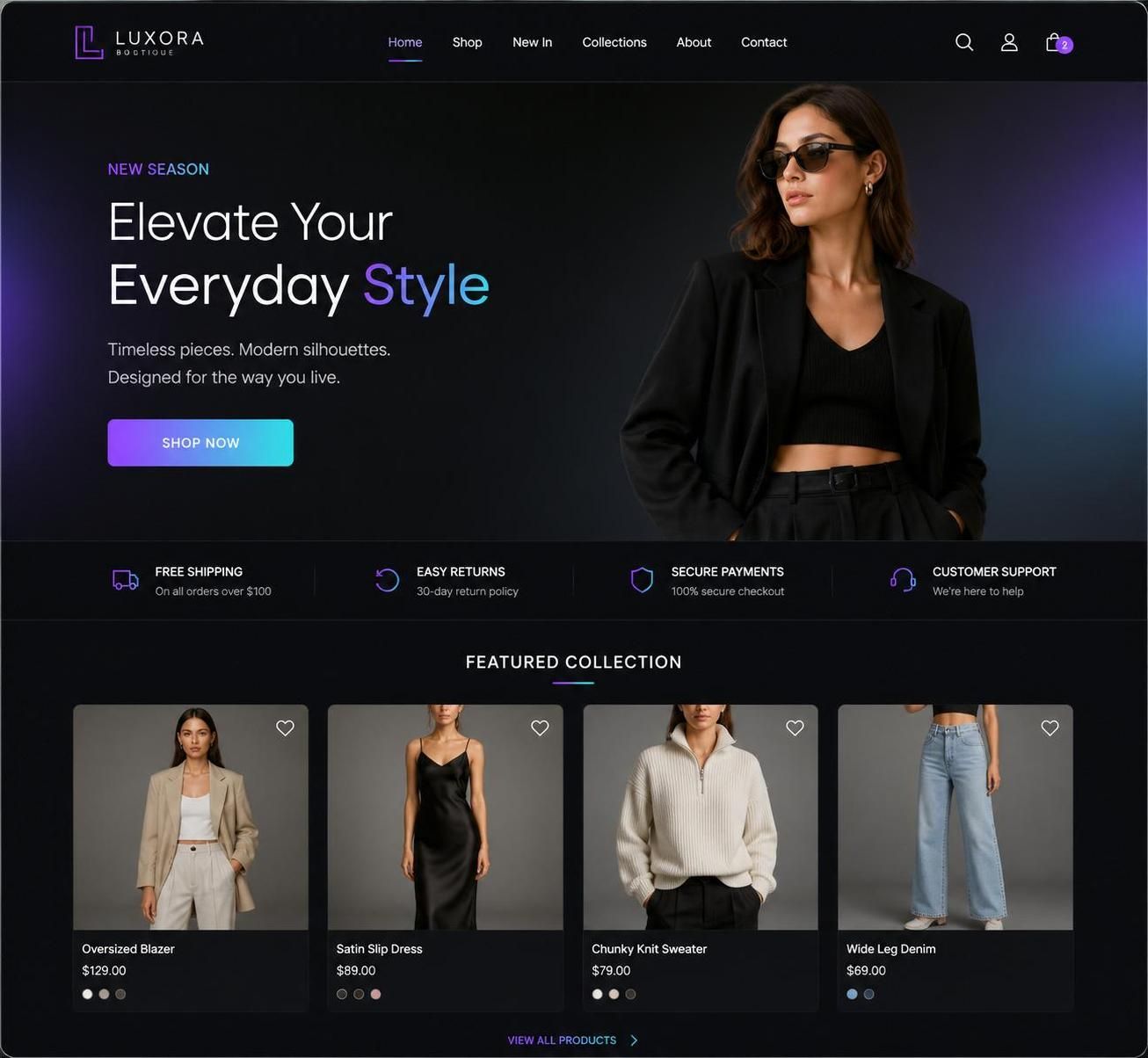 Boutique de Moda - E-commerce